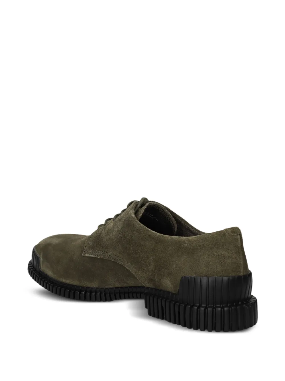 Camper lace-up suede shoes Green