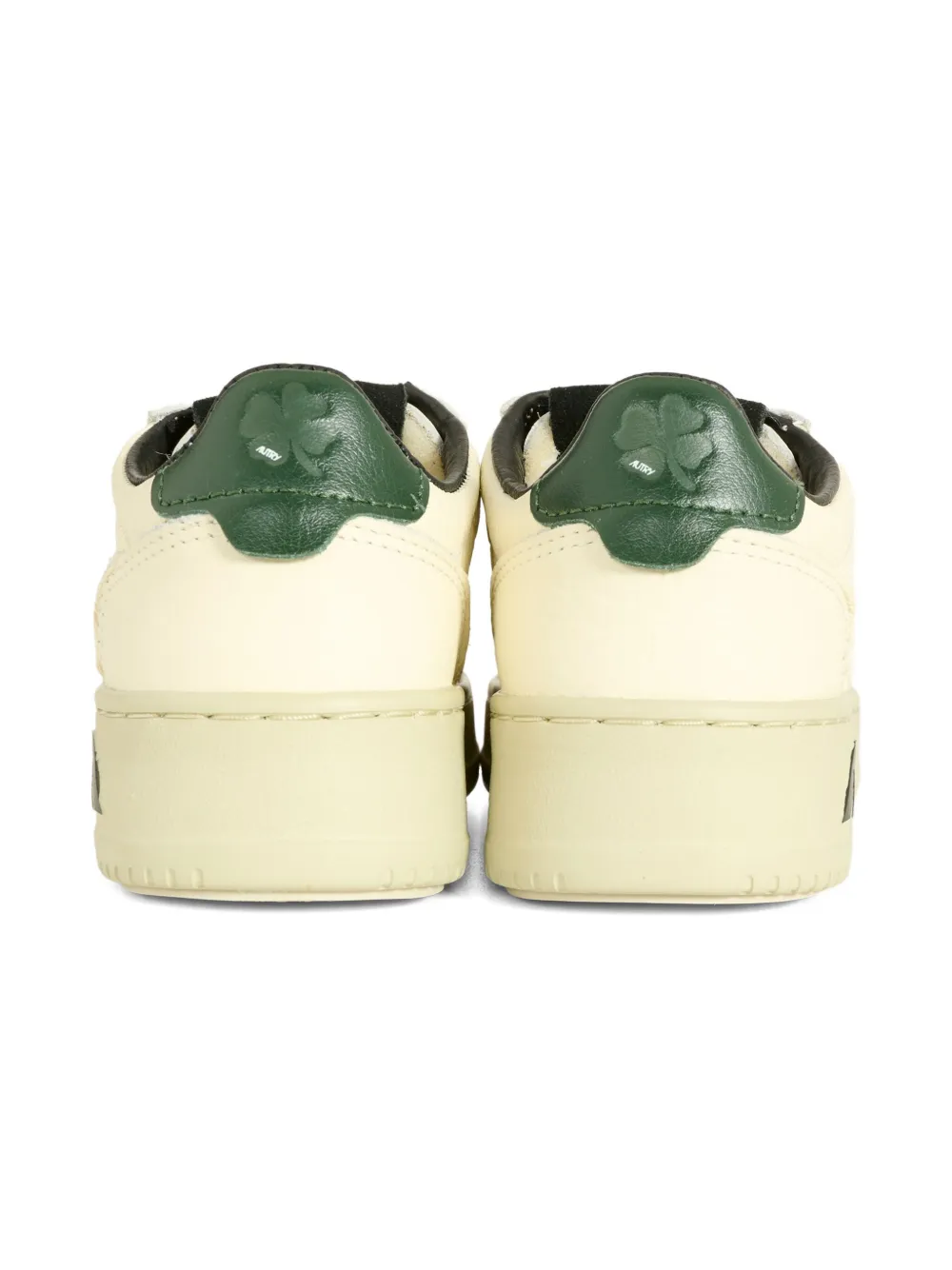 Autry Kids Medalist perforated leather sneakers Neutrals