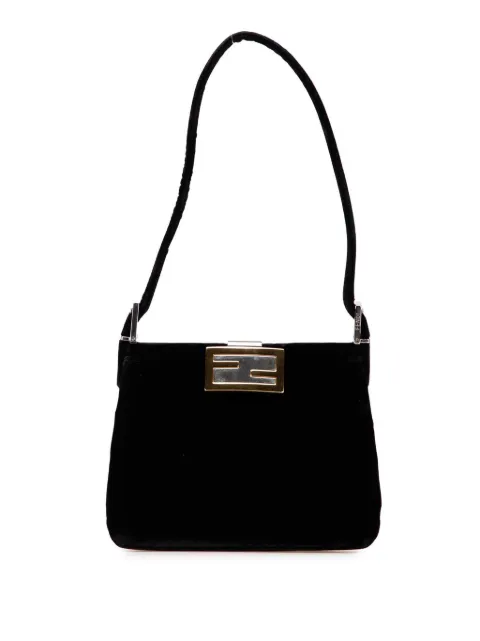 Fendi Pre-Owned 2000-2010 Velvet shoulder bag