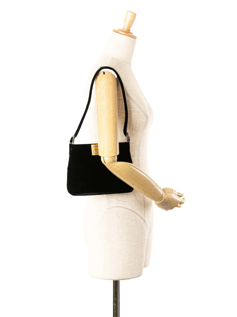 Fendi Pre-Owned 2000-2010 Velvet shoulder bag | Pre-Owned | Image 2