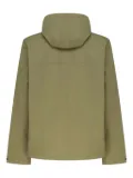 JACK WOLFSKIN zip-front hooded jacket - Green