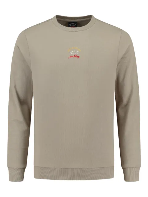 Paul & Shark embroidered crew-neck sweatshirt