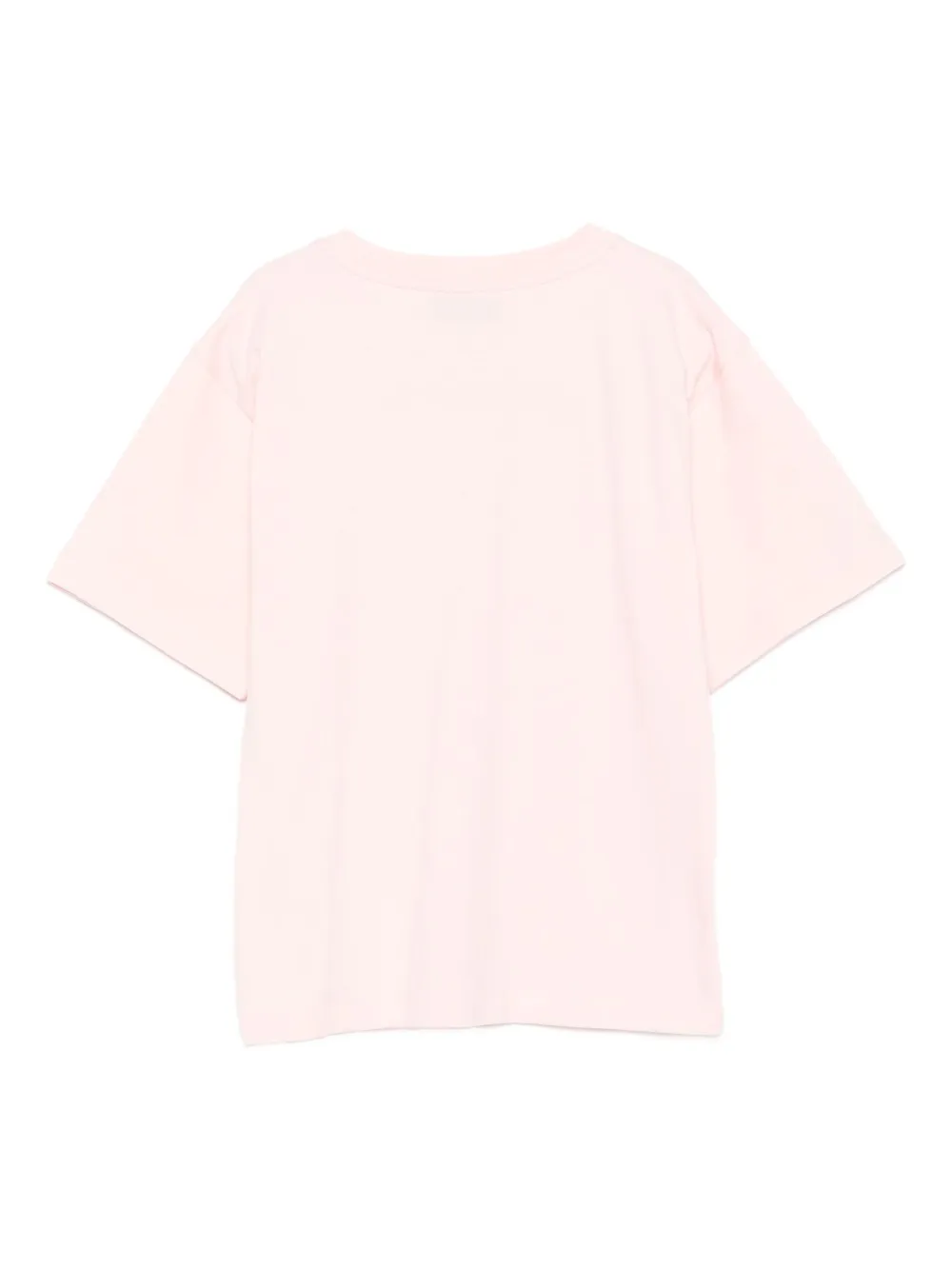 Moschino Kids teddy-print T-shirt Roze