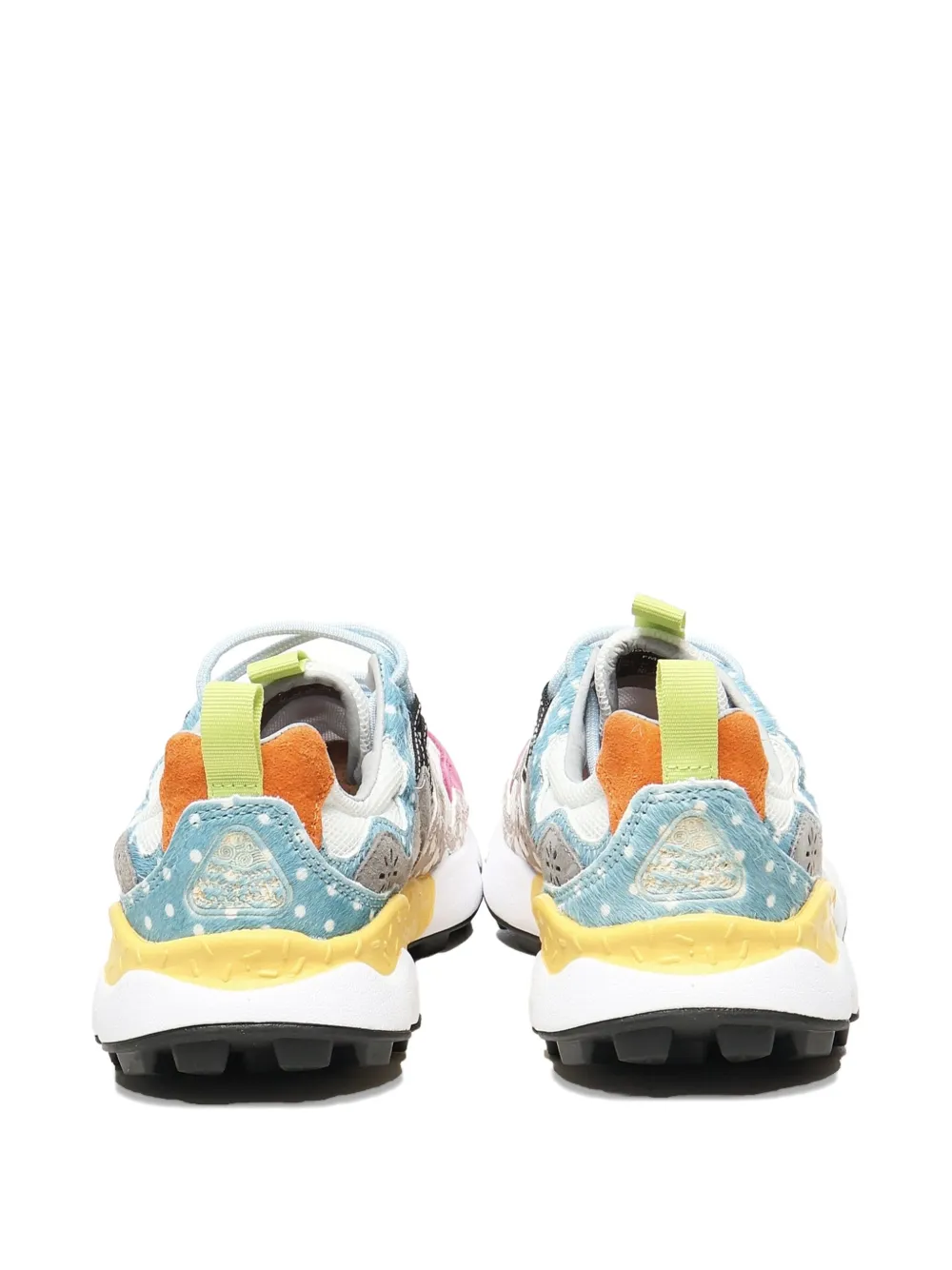 FLOWER MONTAIN Yamano 3 suede sneakers White