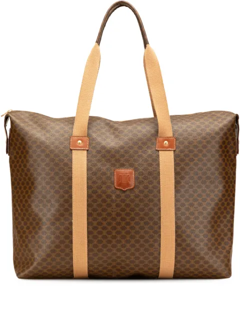 Céline Pre-Owned 2006 Macadam Coated Canvas travel bag