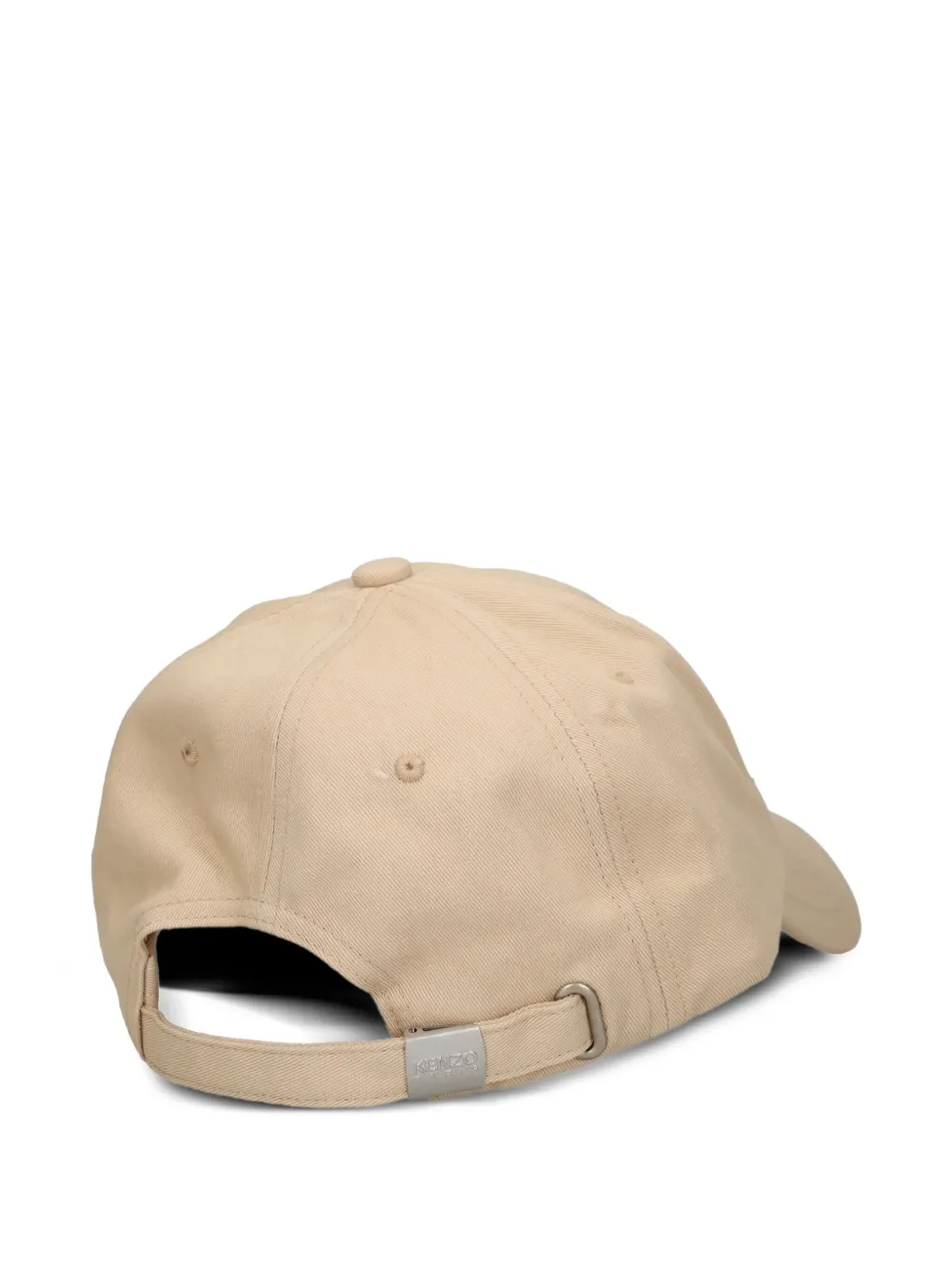 Kenzo logo-embroidered cap Beige