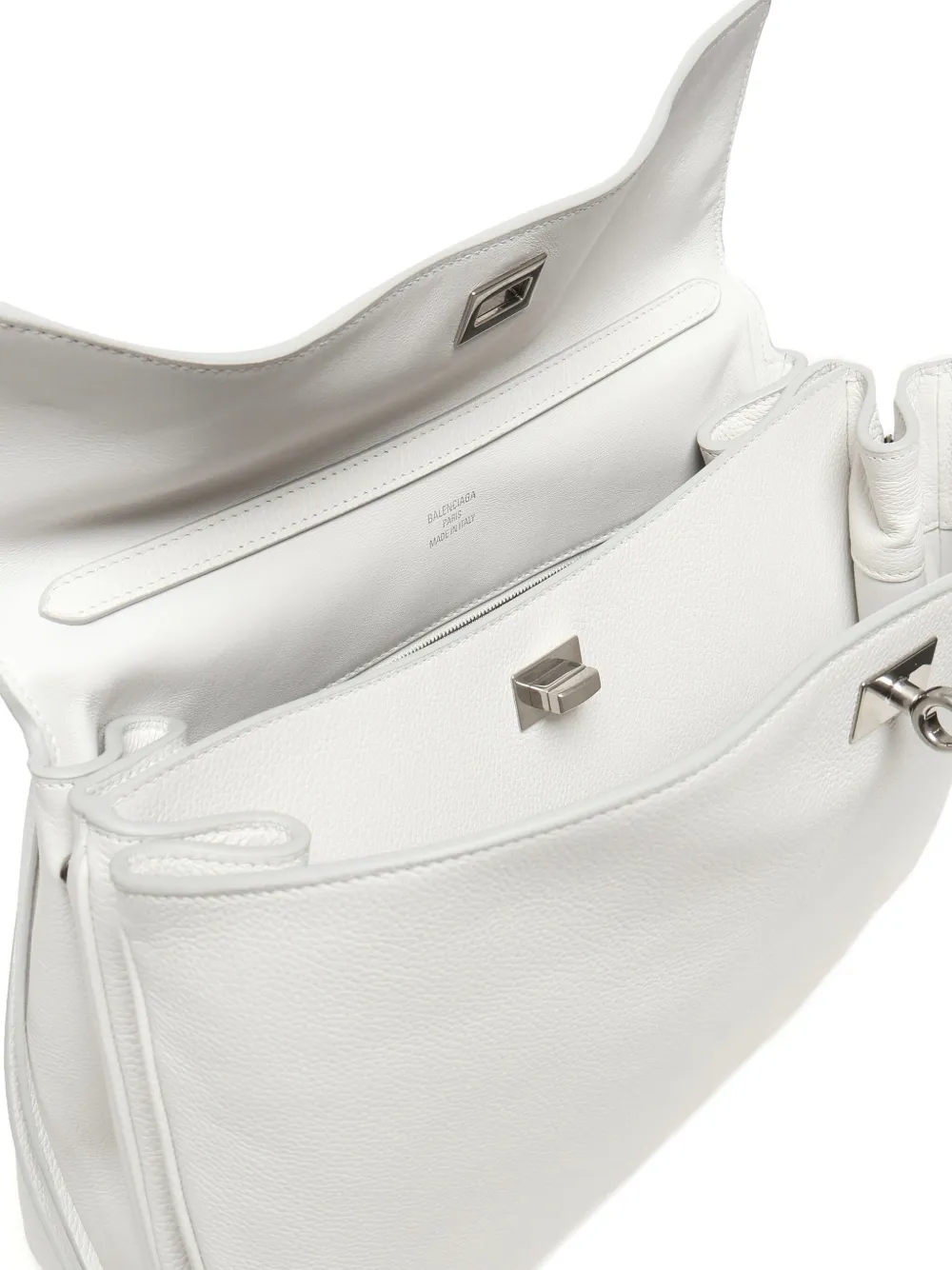 Balenciaga Rodeo leren schoudertas Wit