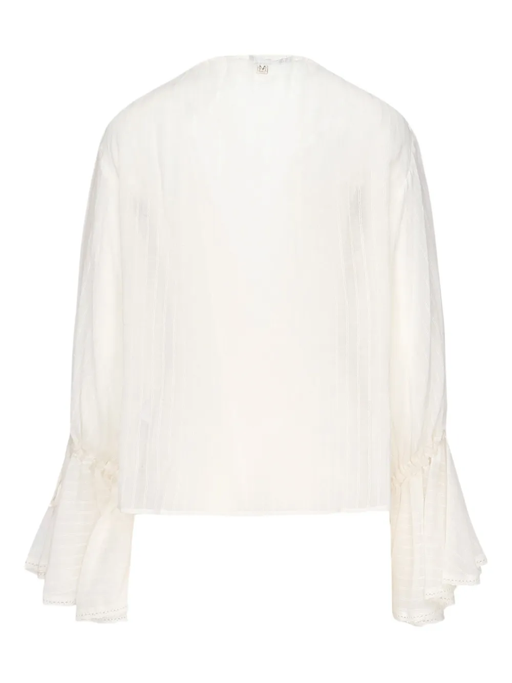 Marciano neck-tie flared-sleeve blouse | Blouses | Image 2