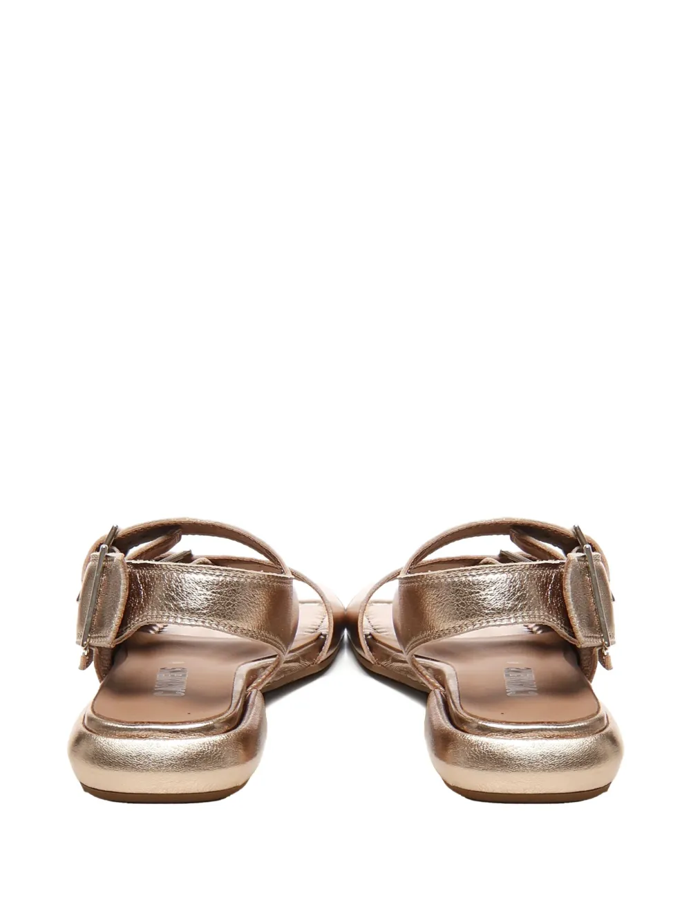 Carmens buckle-strap square-toe sandals Pink