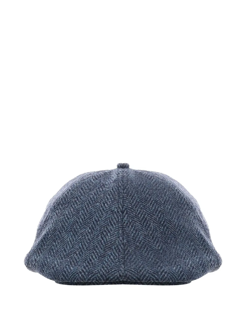 MC2 Saint Barth herringbone newsboy hat Grijs