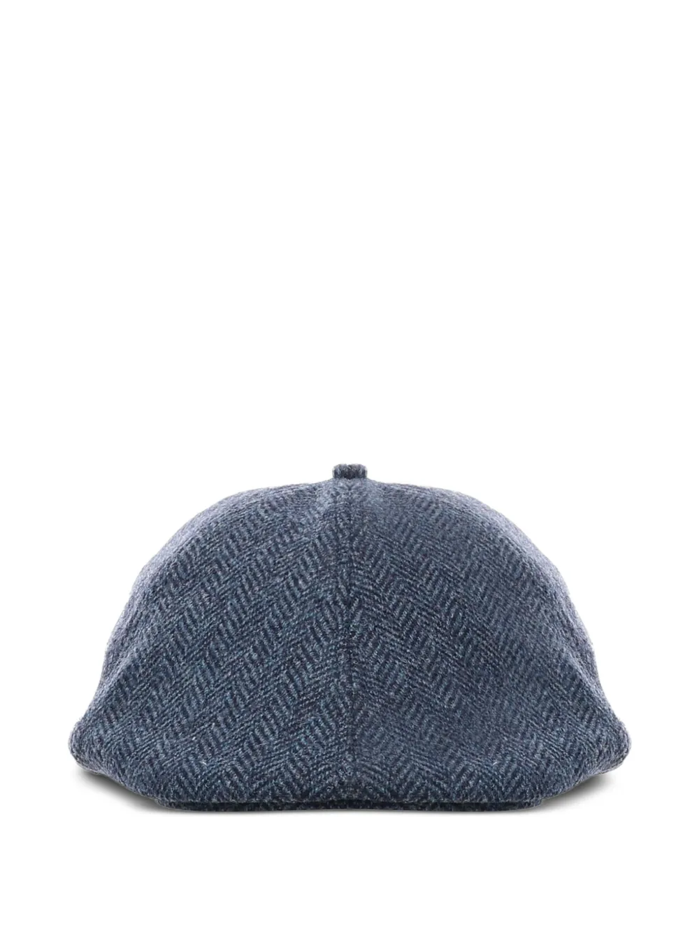MC2 Saint Barth herringbone newsboy hat Grijs