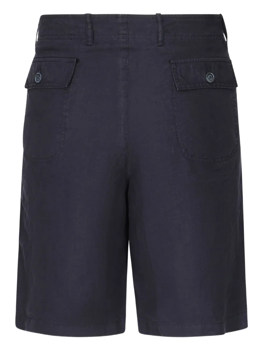 Fedeli pocket linen shorts Blauw