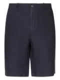 Fedeli pocket linen shorts - Blue