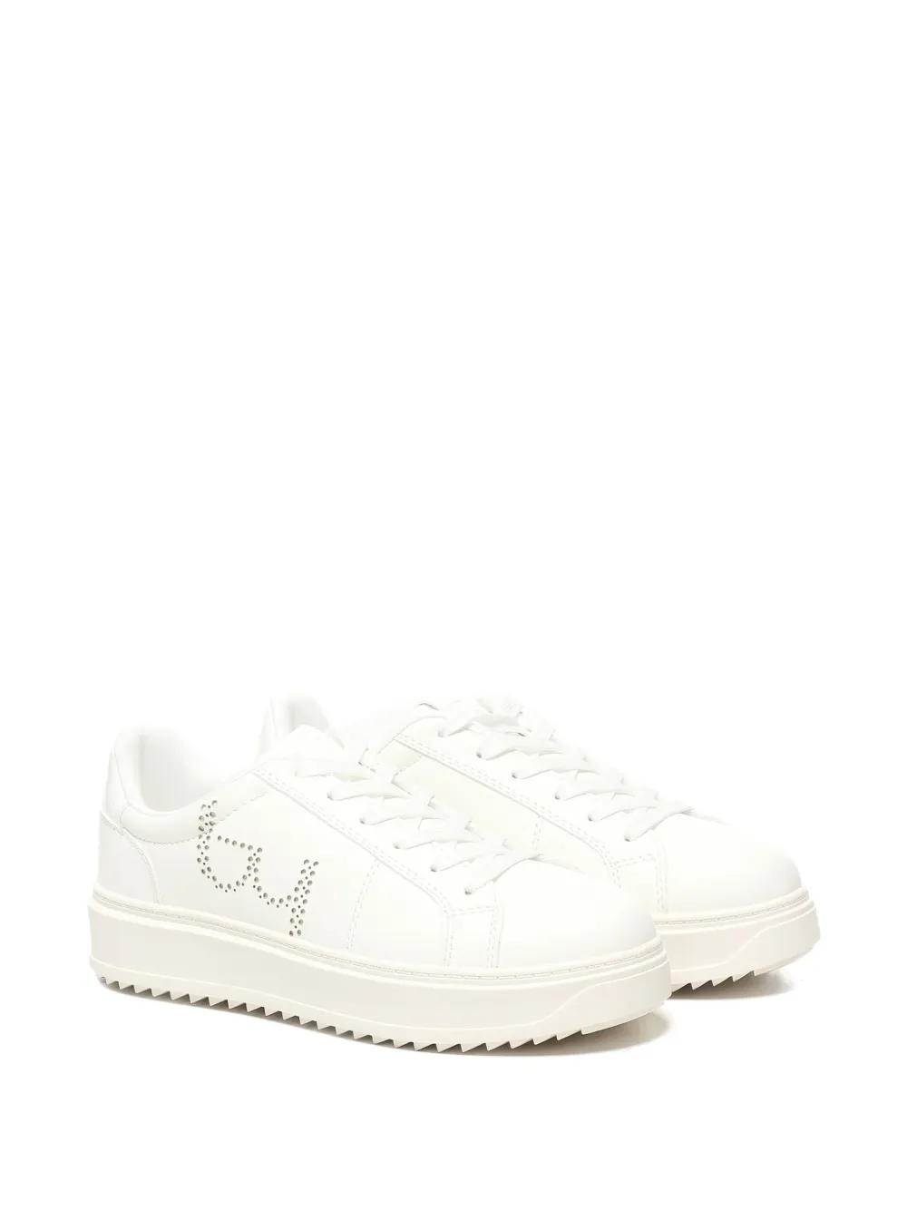 byblos logo-embellished low-top sneakers White