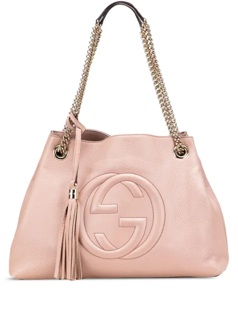Gucci Pre-Owned 2000-2015 medium leren Soho shopper met ketting