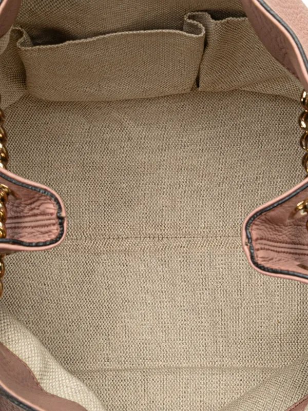 GUCCI　ソーホー　チェーントートバッグ(ベージュピンク) GUCCI ソーホー チェーントートバッグ(ベージュピンク)