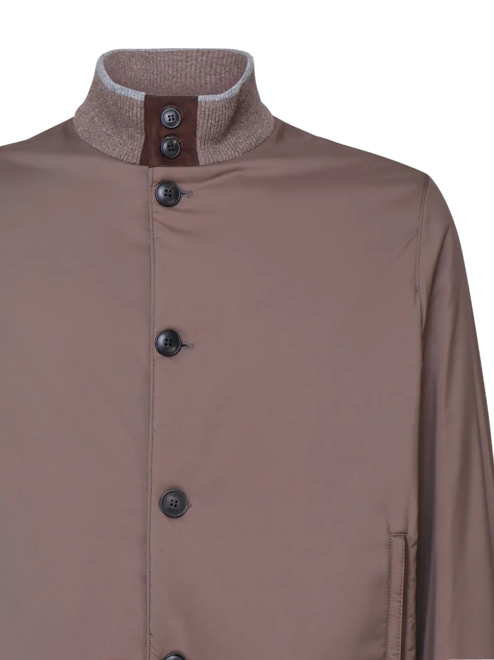 Fedeli button-fastening bomber jacket Bruin