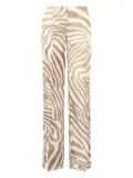 Marciano zebra-print trousers - Neutrals
