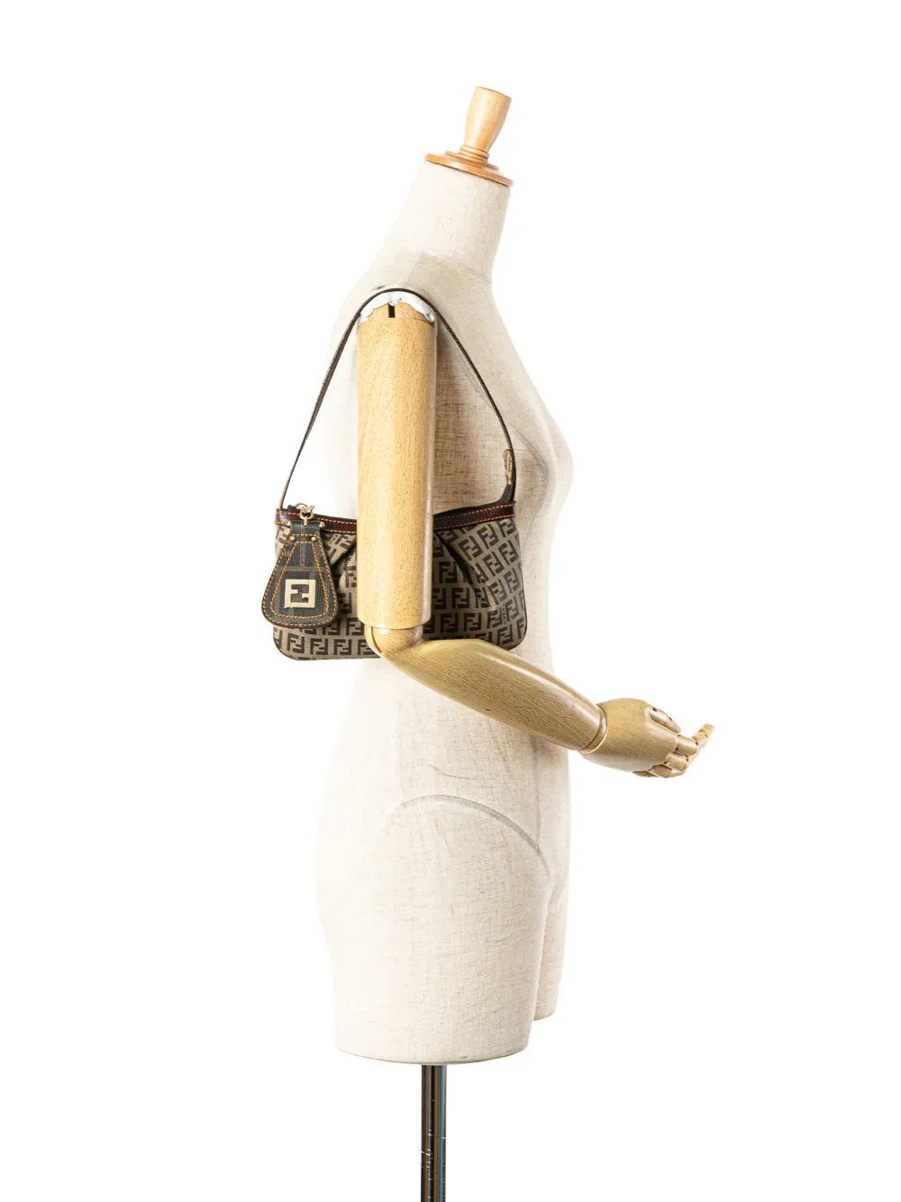 Fendi Pre-Owned 2000-2010 Zucchino Coated Canvas Pochette shoulder bag | Pre-Owned | Image 2