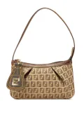 Fendi Pre-Owned 2000-2010 Zucchino Coated Canvas Pochette shoulder bag - Brown