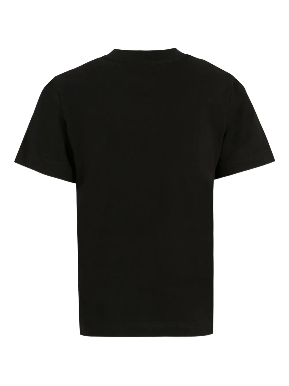 Diesel Kids T-shirt met logopatch Zwart