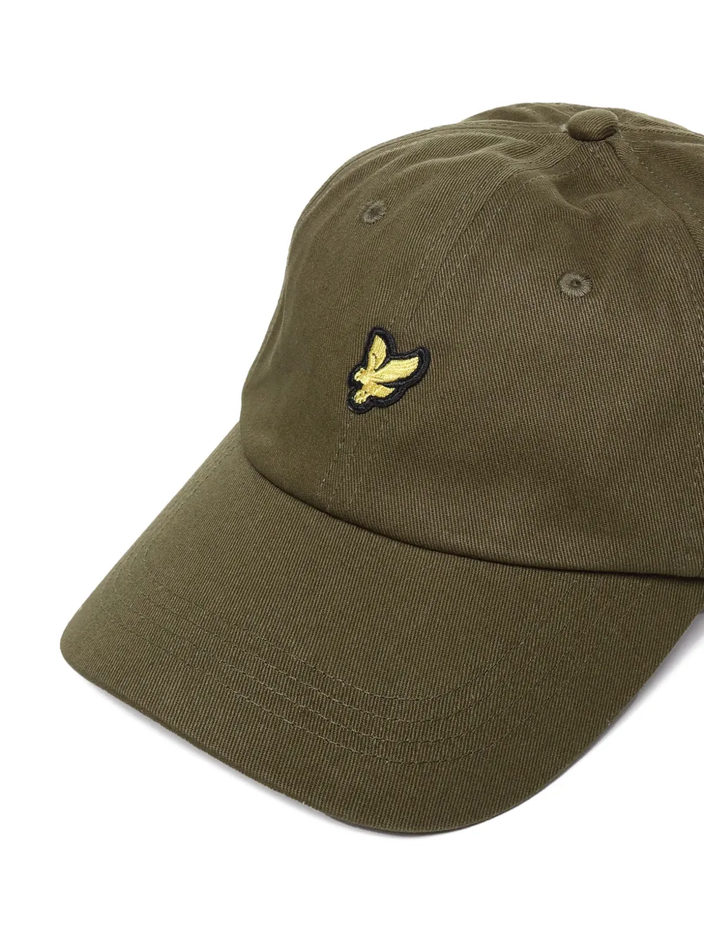 Lyle & Scott Eagle-logo Baseball Cap Hat In Green