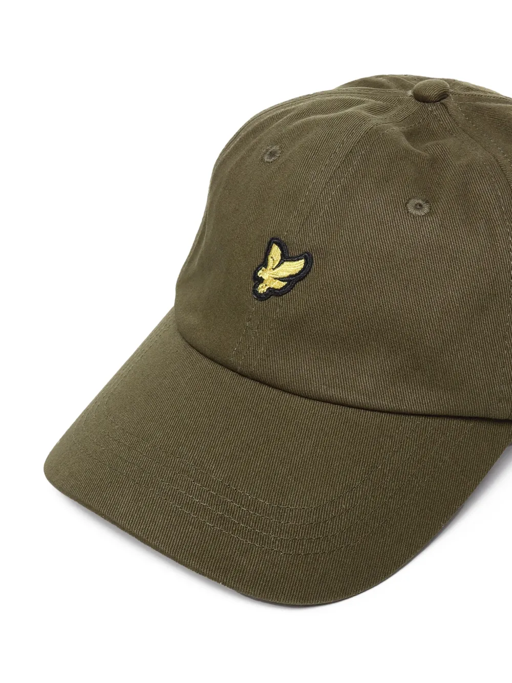 Lyle & Scott Eagle-logo Baseball Cap Hat In Green