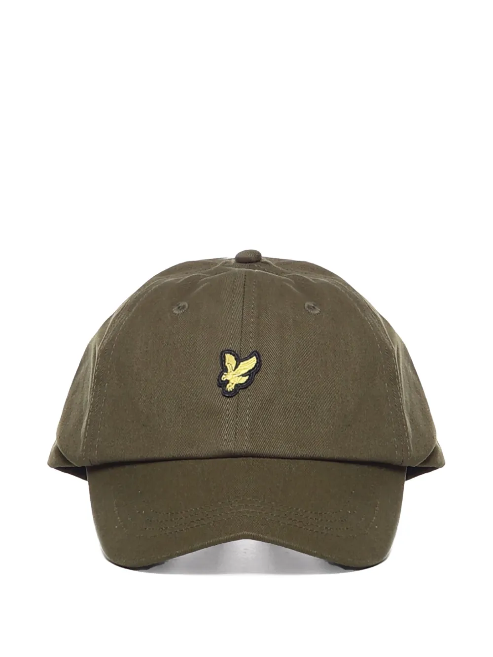 Lyle & Scott eagle-logo baseball cap hat | Green | Image 1