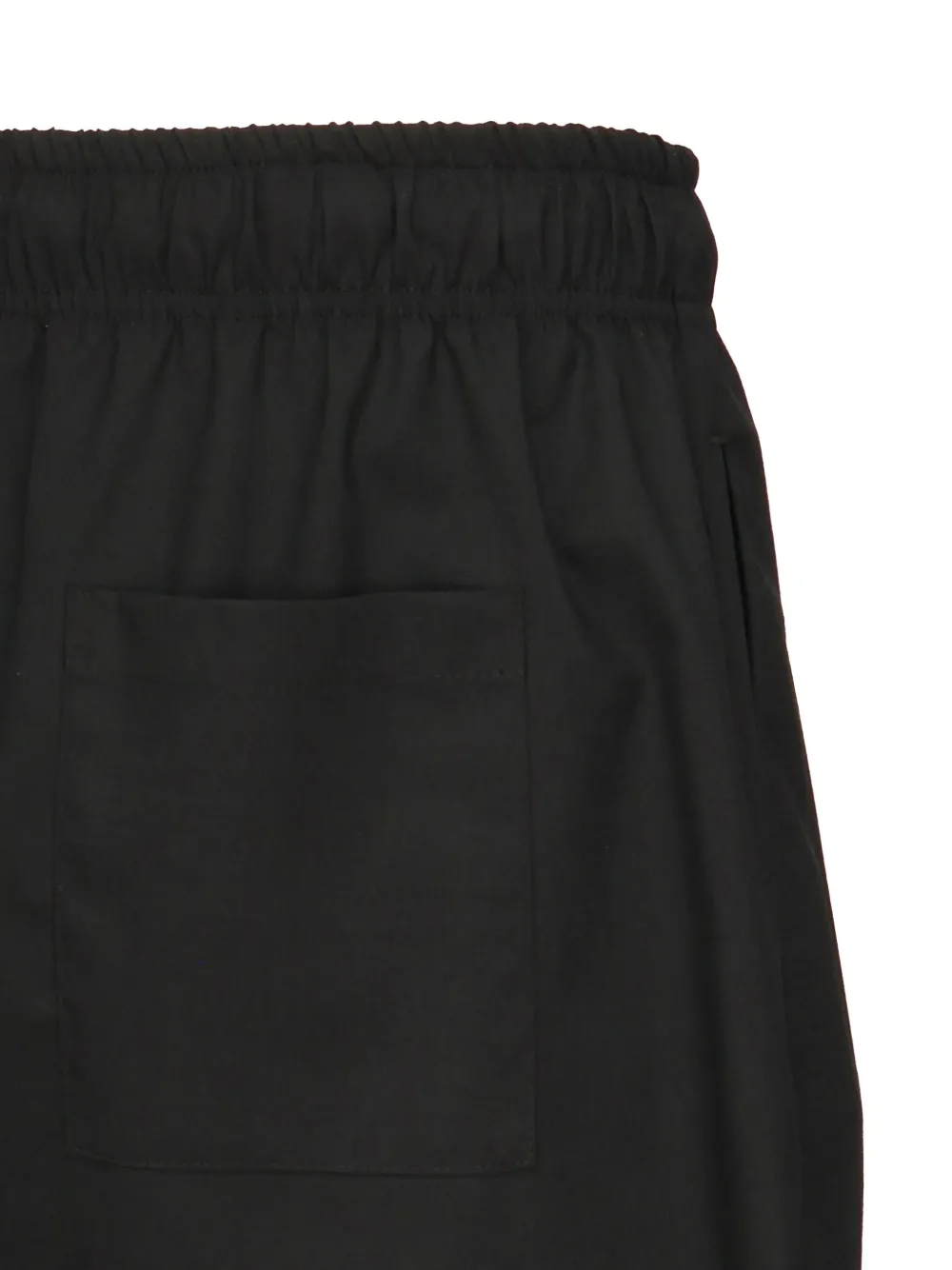 Giuliano Galiano Trainingsshorts met elastische taille en trekkoord Zwart