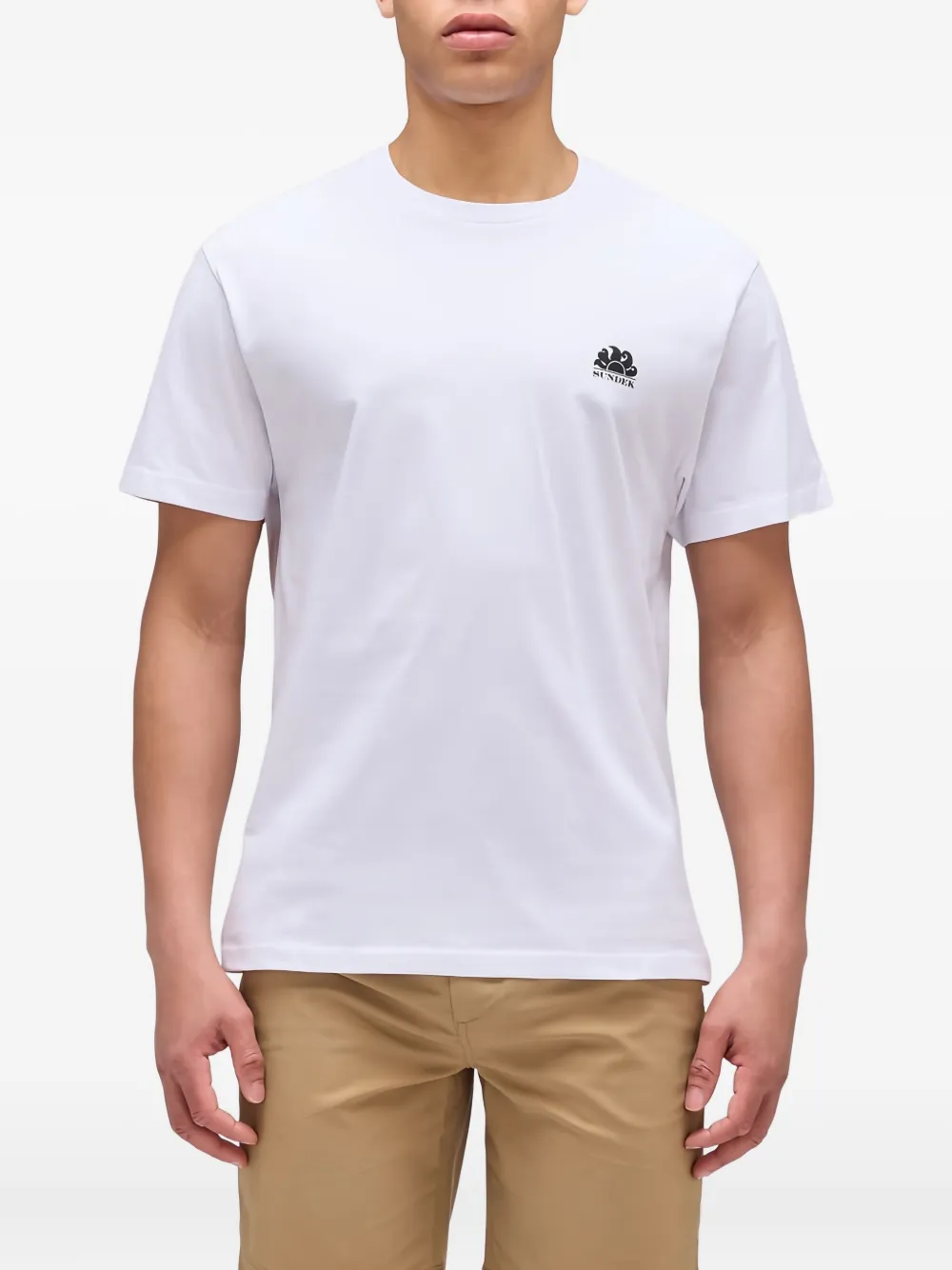 logo-print cotton T-shirt