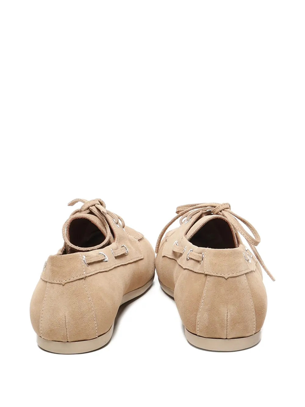 Carmens Vanny Boat loafers met veters Bruin