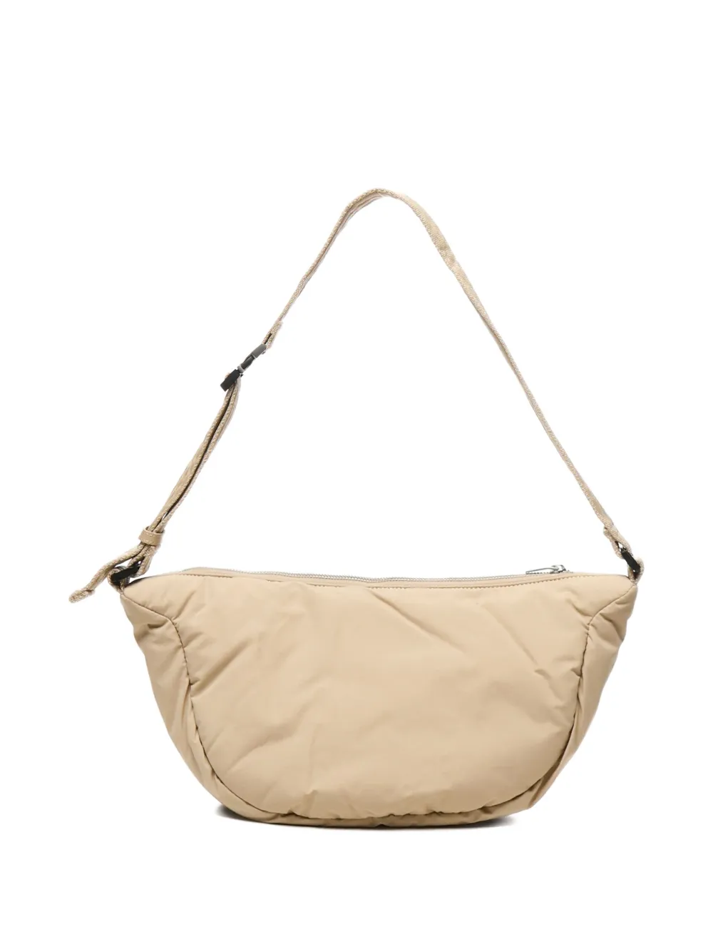 Represent Leren messengertas Beige