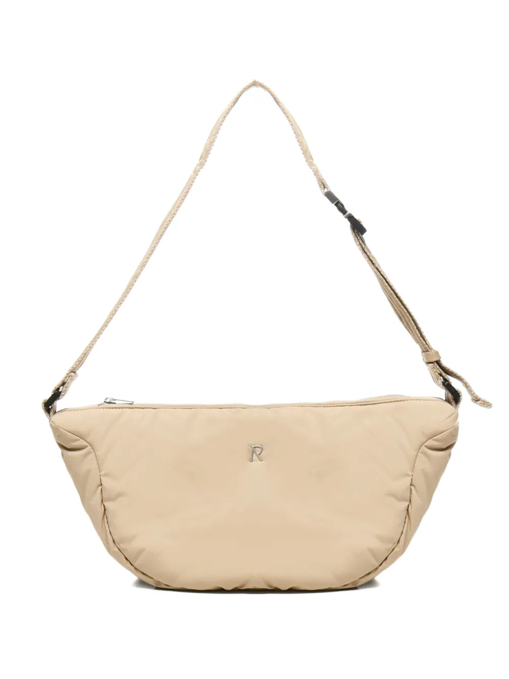 Represent Leren messengertas Beige