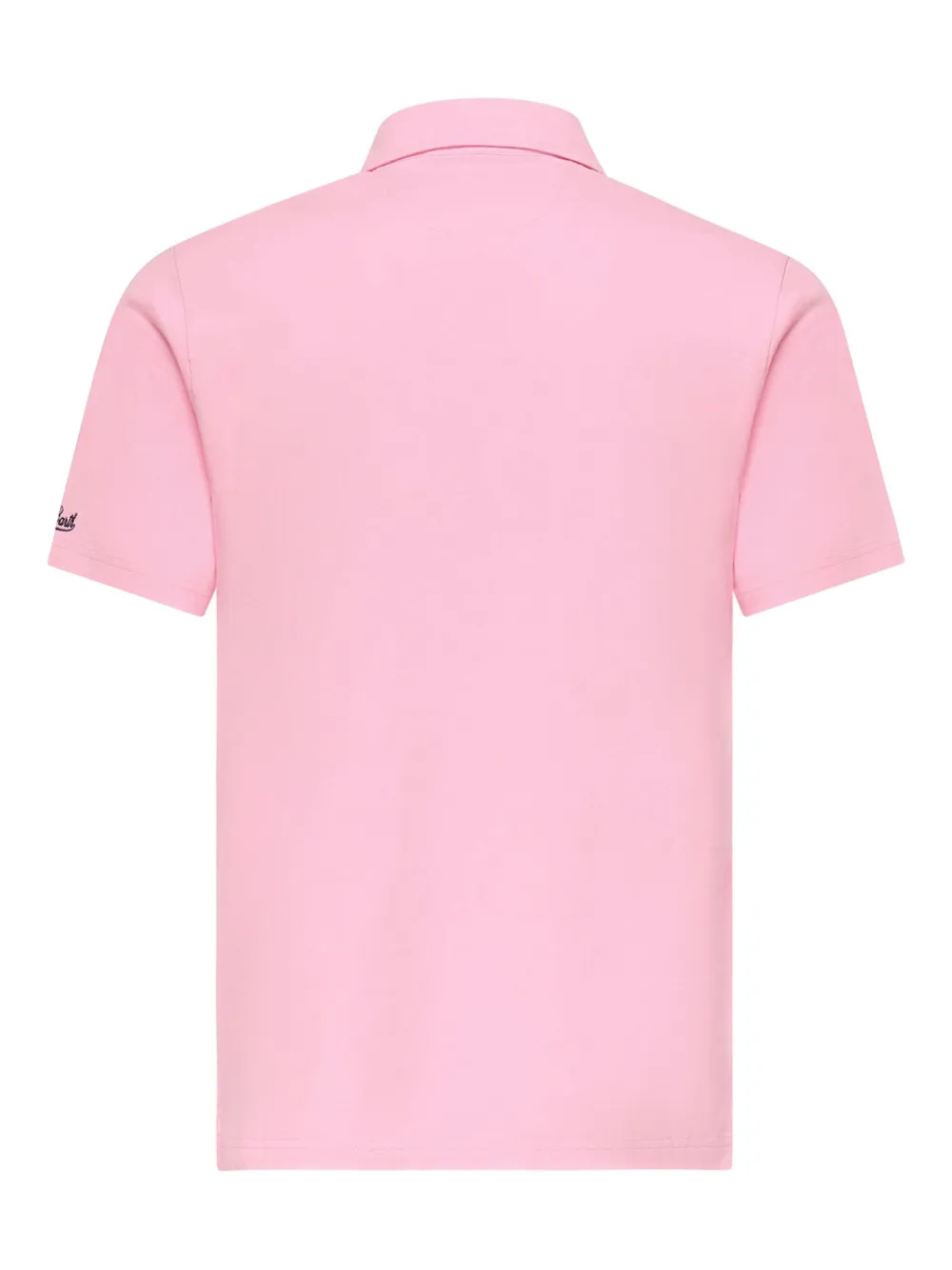 MC2 Saint Barth Brighton embroidered-logo polo shirt Roze