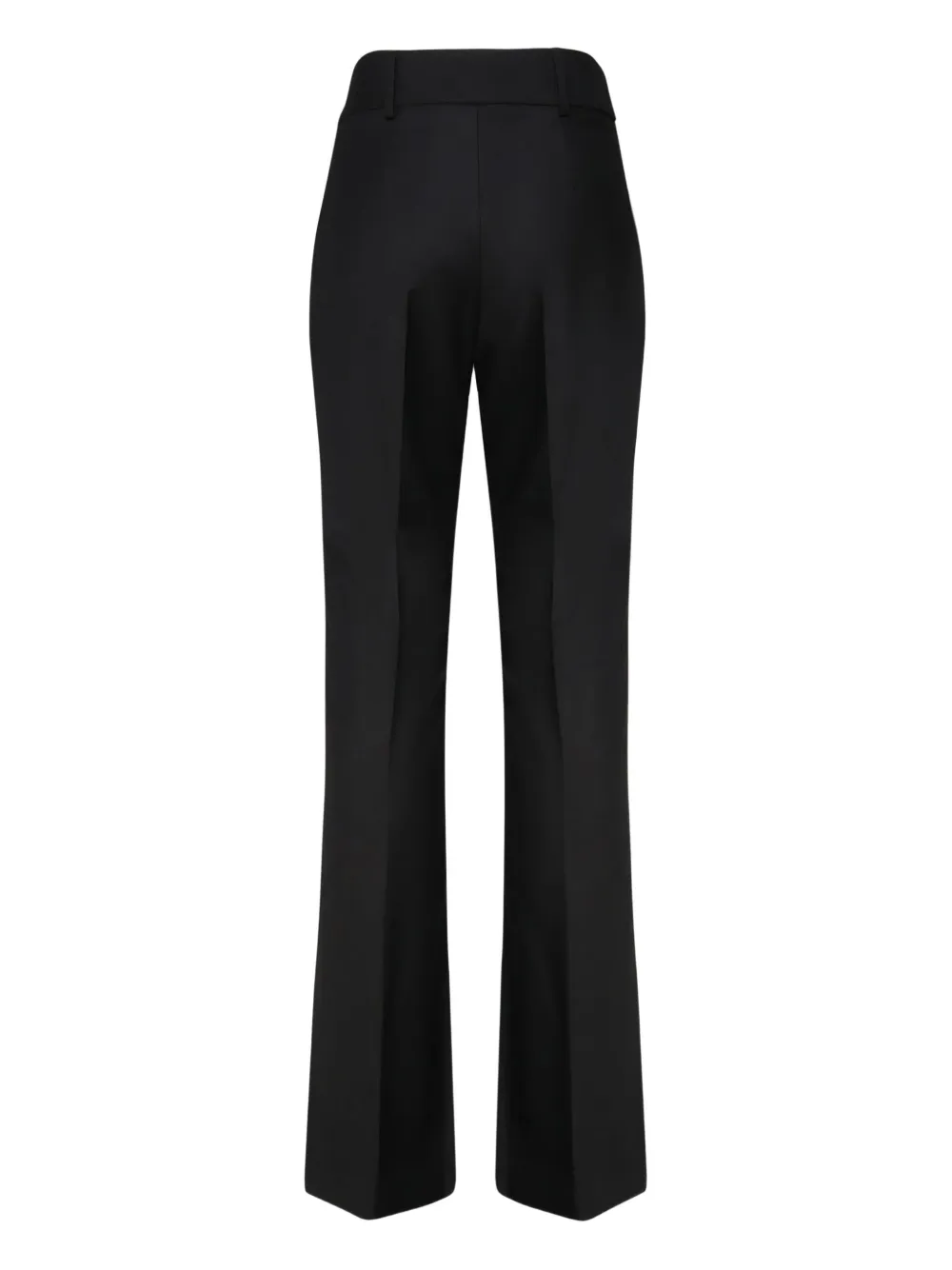 MARIUCCIA MILANO Wollen broek met zijzak - Zwart
