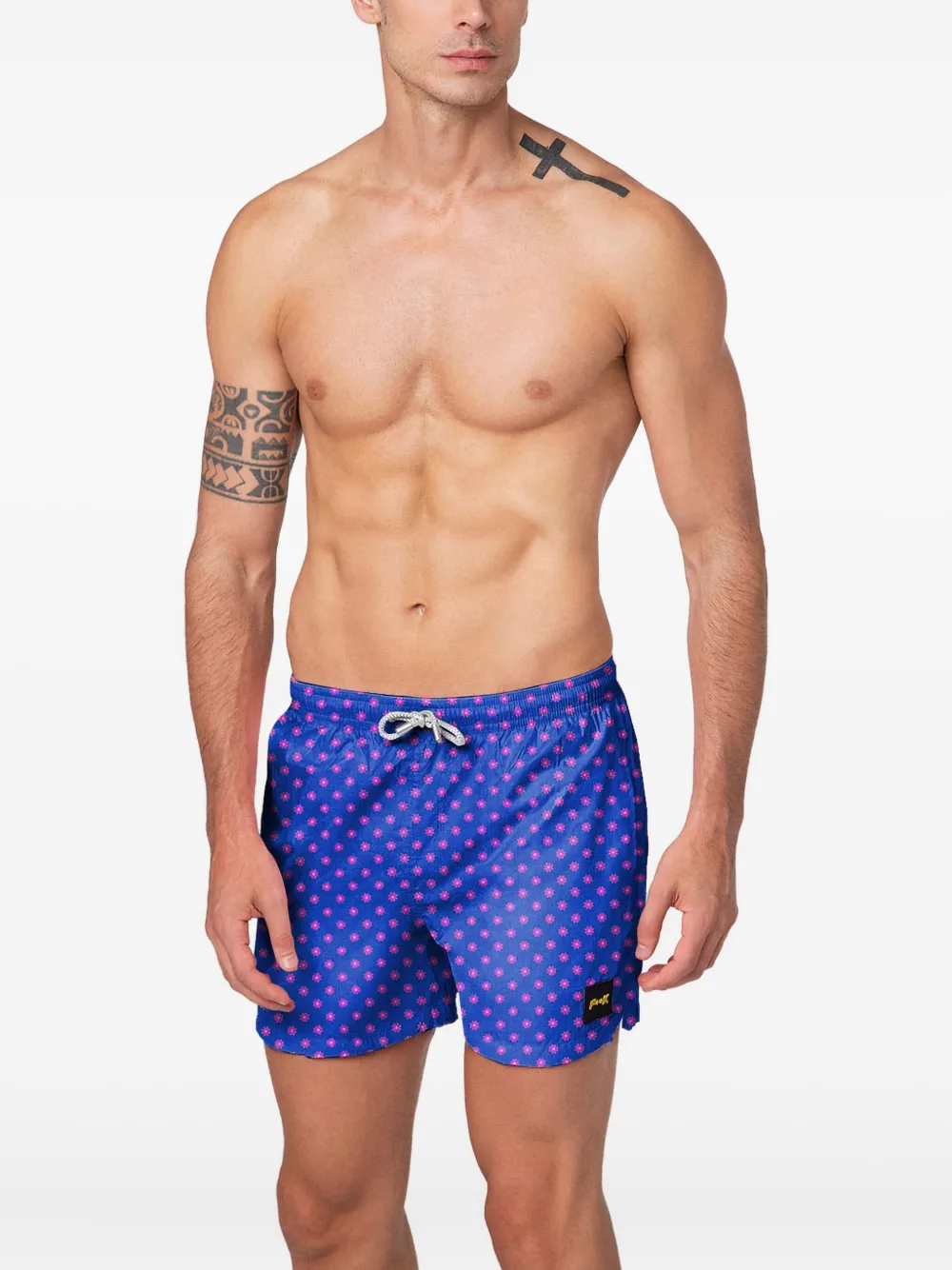 f**k  printed swim shorts | Image 2