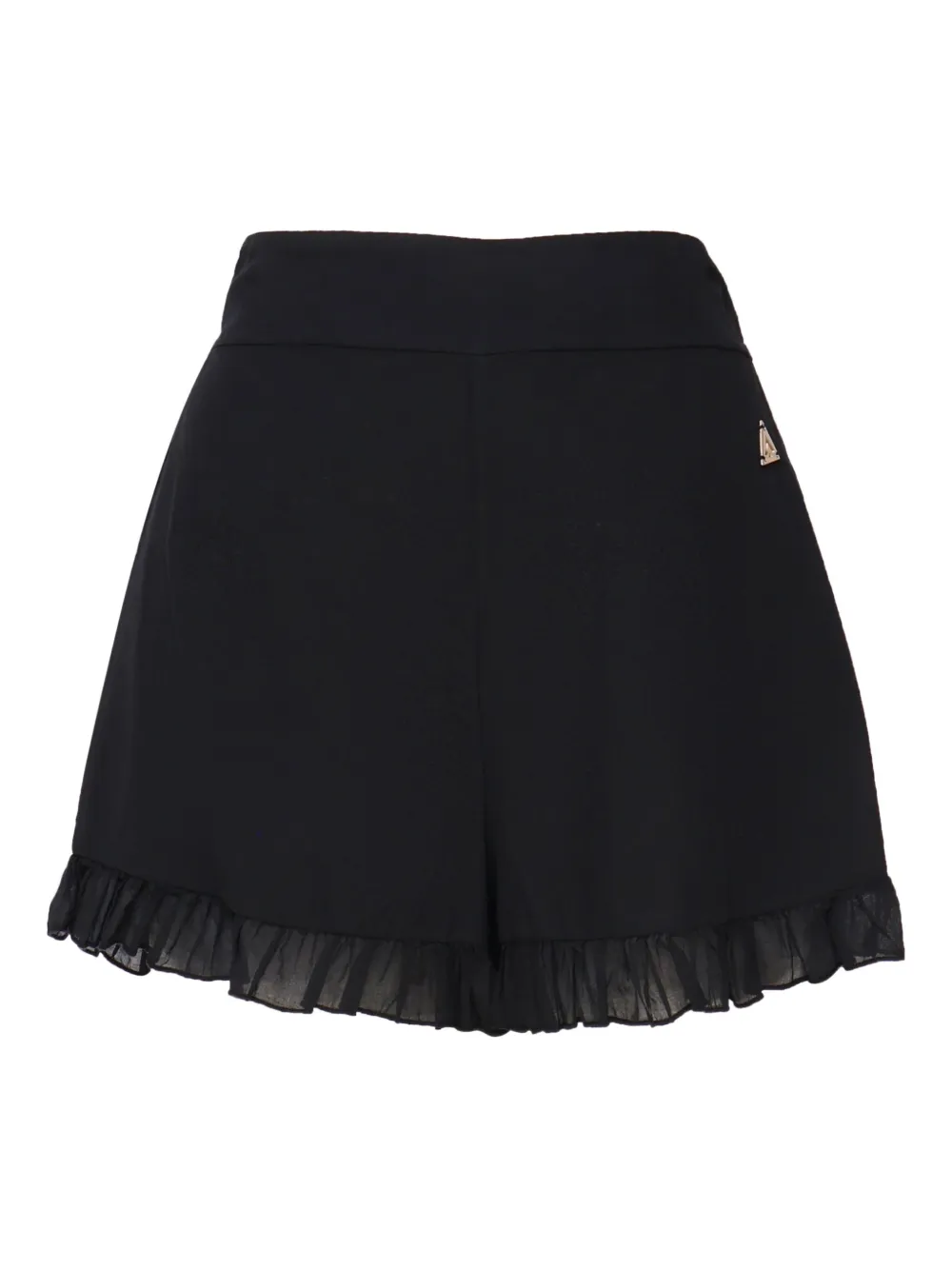 Akep bell-shape ruffled shorts | Black | Image 1