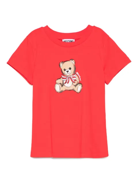 Moschino Kids bear-print T-shirt