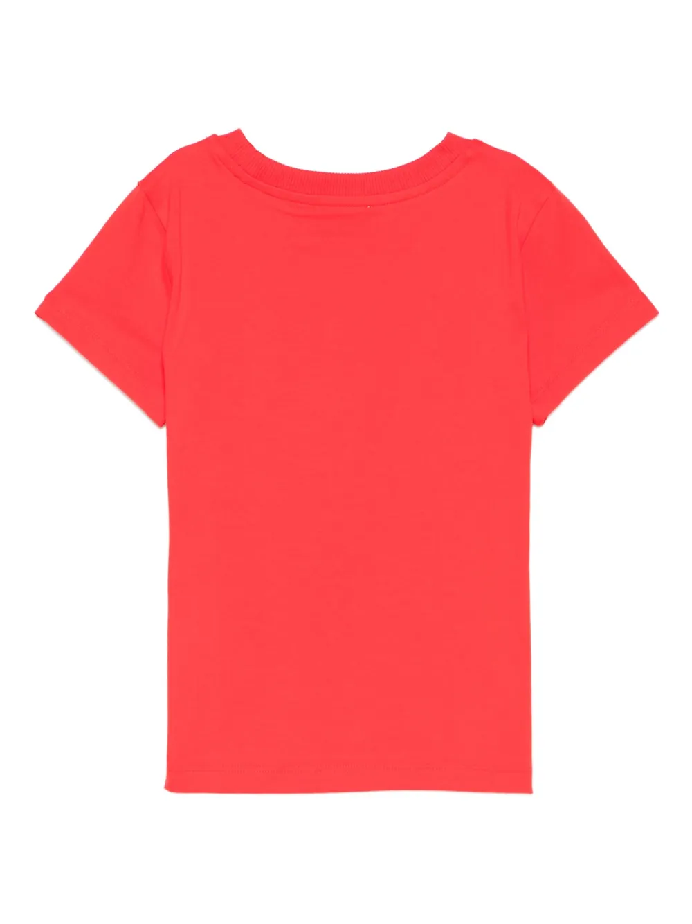 Moschino Kids bear-print T-shirt Rood
