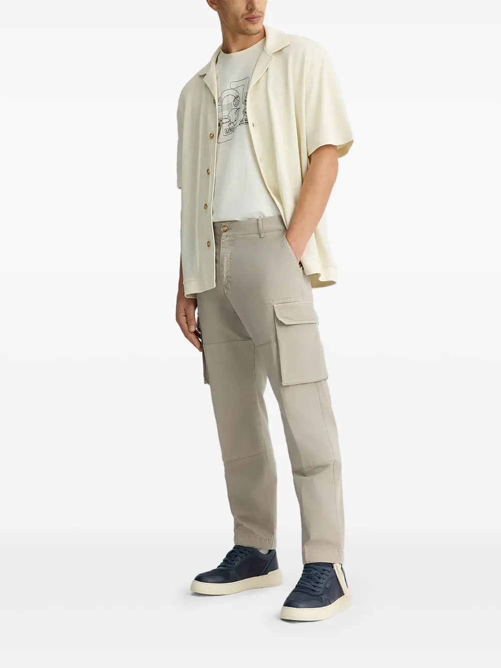 LIU JO short-sleeve panelled shirt | Image 2