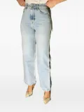 VICOLO logo-patch jeans - Blue