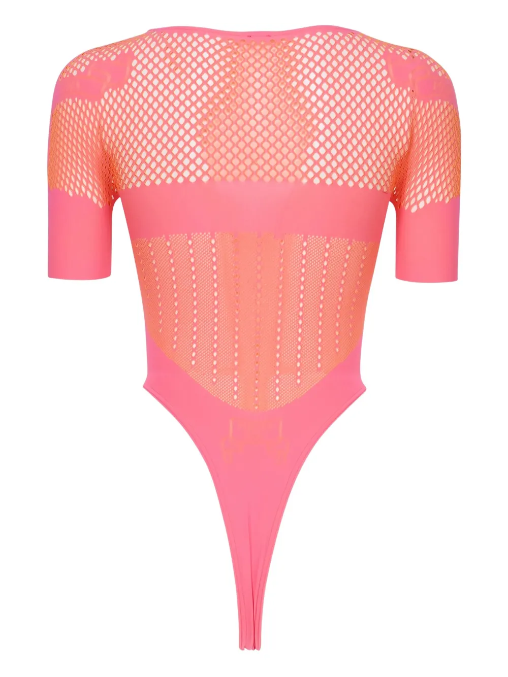 POSTER GIRL mesh-panel bodysuit | Blouses | Image 2