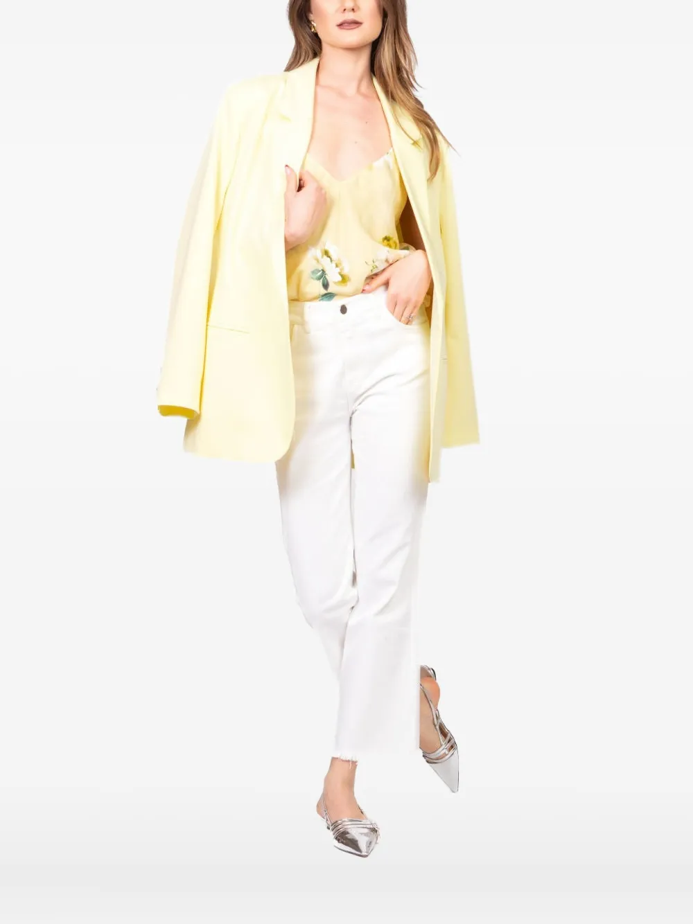 VICOLO floral-print top | Yellow | Image 1