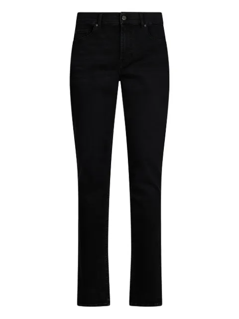 LIU JO logo-plaque straight-leg jeans