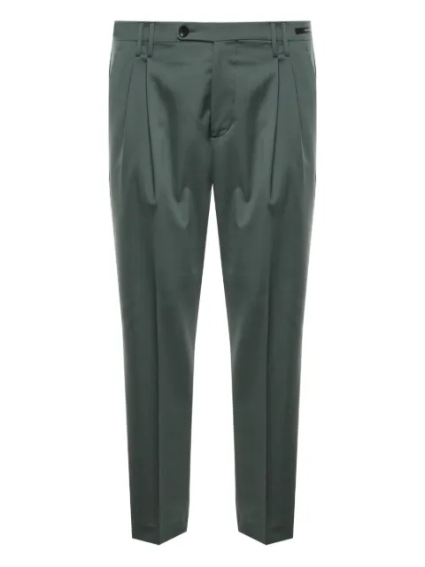michael coal pleated-details trousers
