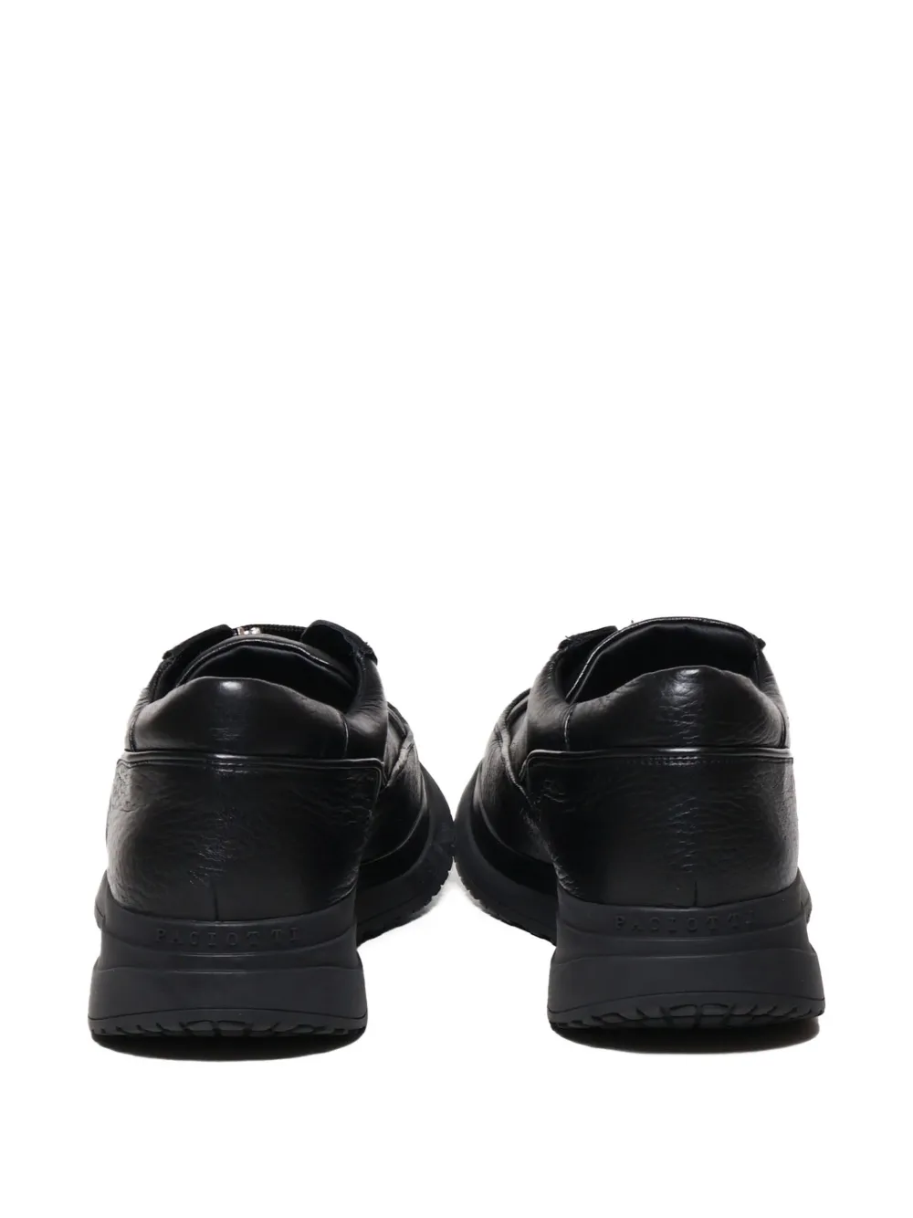 Cesare Paciotti Story lace-up leather sneakers Black