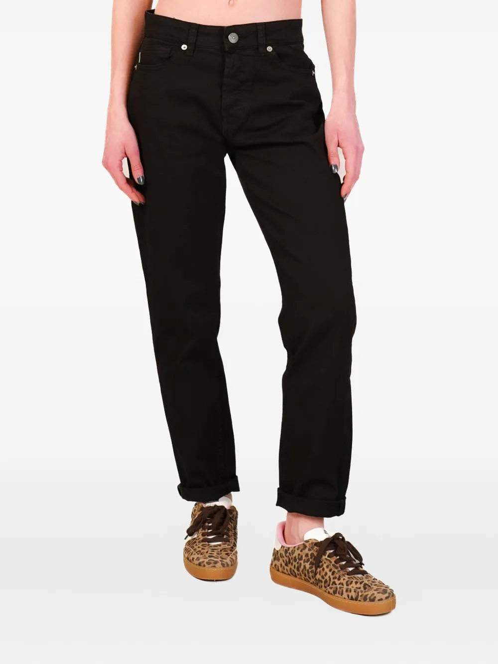 VICOLO button-fly jeans | Black | Image 1