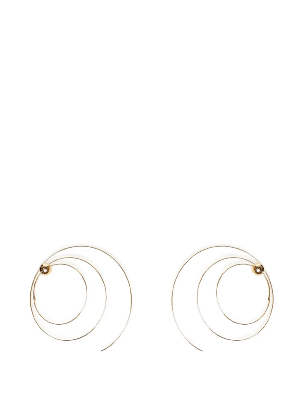 Alaïa spiral earrings | Gold | Image 1