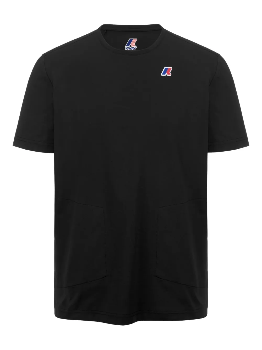 K-Way crew-neck short-sleeve T-shirt - Nero