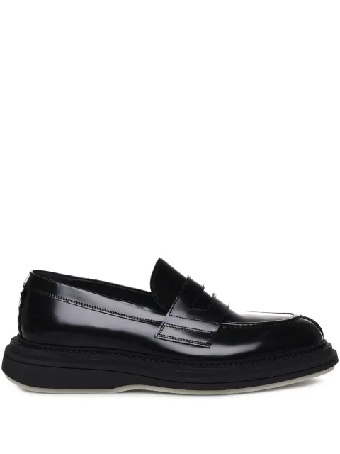 The Antipode penny leather loafers